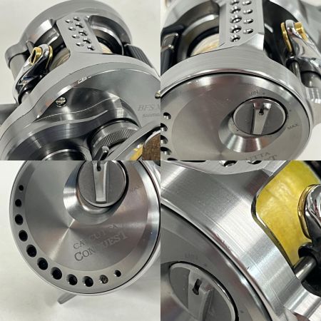 SHIMANO シマノ 23カルカッタコンクエスト BFS XG 純正ノブ、純正スプール付き 045713