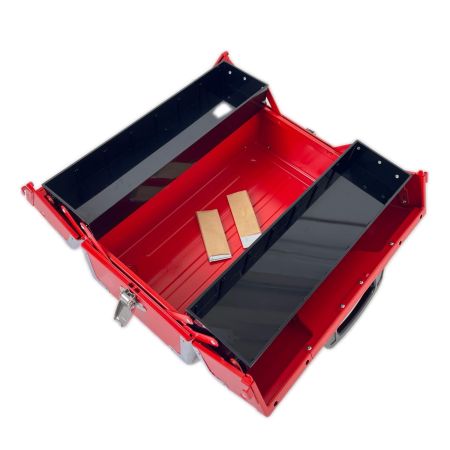 TONE トネ 工具箱 両開きメタルケース BX322