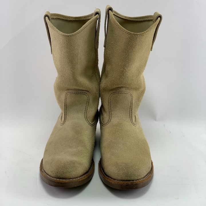 RED WING レッドウィング ペコスブーツ 9 1/2 E 8156 ベージュ｜中古｜なんでもリサイクルビッグバン