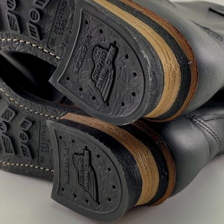  RED WING レッドウィング 11" ENGINEER 10インチ エンジニアブーツ ブラックハーネス 28cm 9085 ブラック