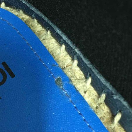  FENDI フェンディ モンスター エスパドリーユ スリッポン 36 1/2 23.5cm ブルー