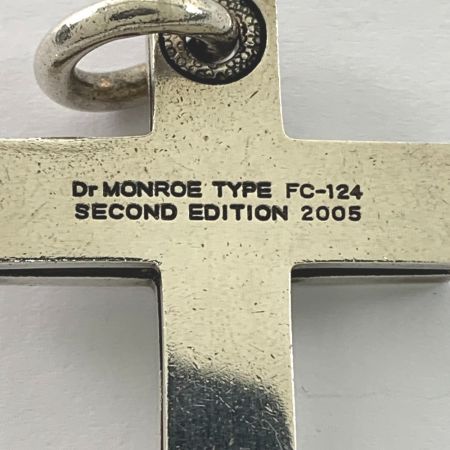  Dr.MONROE メッセージクロスペンダントトップ　SV925 / K18コンビタイプ FC-124