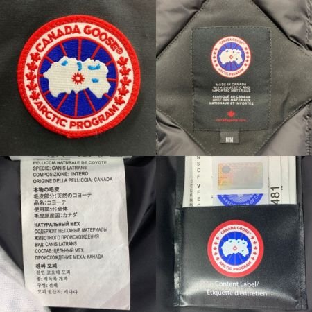  CANADA GOOSE カナダグース トリリウムパーカー　ダウンコート　Mサイズ 6550L ブラック