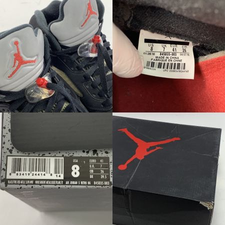  NIKE ナイキ AIR JORDAN 5 RETRO OG エアジョーダン 5 レトロ OG 845035-003 ブラック 26cm