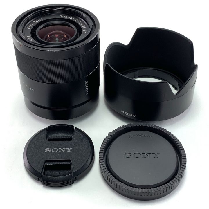 SONY ソニー 単焦点レンズ Sonnar T* E 24mm F1.8 ZA Eマウント用 APS-C専用  SEL24F18Z｜中古｜なんでもリサイクルビッグバン