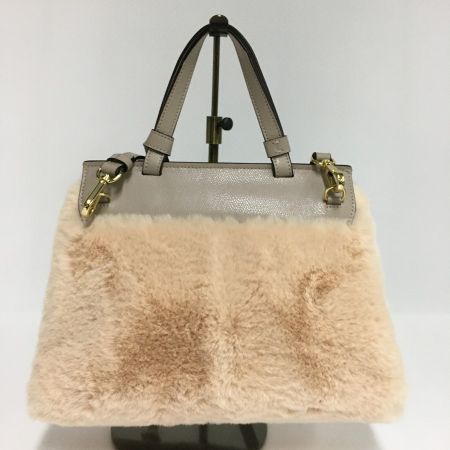  Samantha Thavasa サマンサタバサ Petit Choice プチチョイス 2Wayバッグ ベージュ