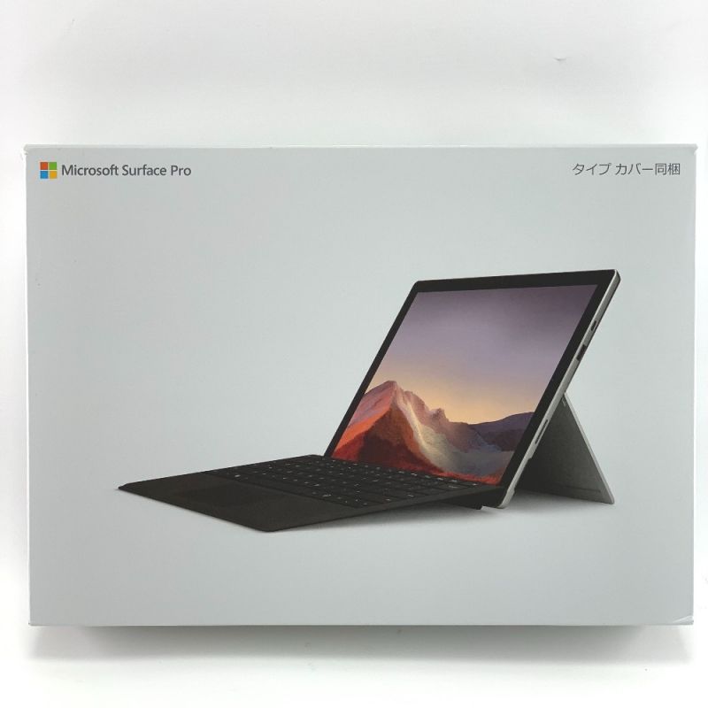 中古】 Microsoft マイクロソフト Surface Pro 7 タイプカバー同梱 QWT 