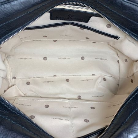  ジュリオグエッラ 2wayムートンコンビバッグ ブラック