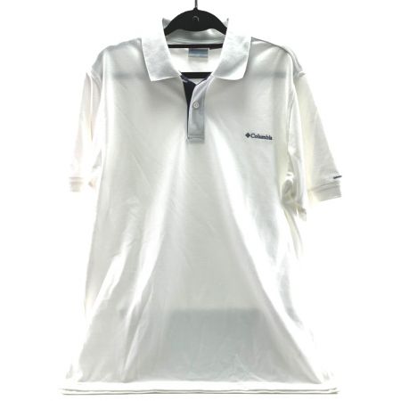  Columbia コロンビア ポロシャツ 半袖 Lサイズ 117 PM4823 ホワイト