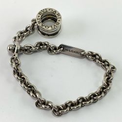 ▽▽ BVLGARI ブルガリ B-ZERO1 ビーゼロワン　ブレスレット　シルバー Bランク