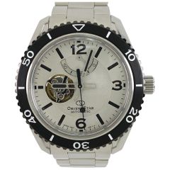  ORIENT オリエント ORIENT STAR オリエントスター スポーツ セミスケルトン シルバー文字盤 RK-AT0107S Bランク