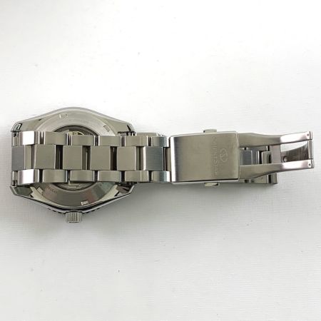  ORIENT オリエント ORIENT STAR オリエントスター スポーツ セミスケルトン シルバー文字盤 RK-AT0107S