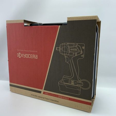  KYOCERA キョウセラ 18V充電式インパクトレンチ  DIW183L5 開封未使用品