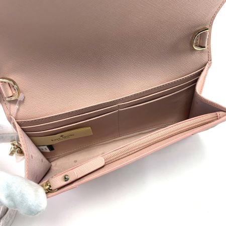  Kate Spade ケイトスペード ハート　ウォレットショルダー PWRU7018 ピンク