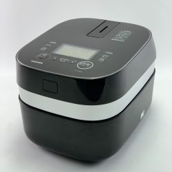 ▽▽ TOSHIBA 東芝 真空圧力IHジャー炊飯器　2015年製 RC-10ZPH グランブラック Bランク