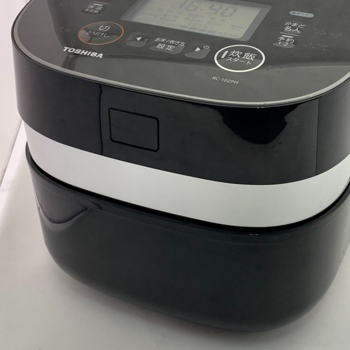 TOSHIBA 真空IH炊飯器 RC-10VRT グランブラック 中古 楽天市場】炊飯器 rc-10vrt（炊飯方式真空IH方式）の通販