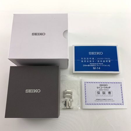  SEIKO セイコー PROSPEX　ダイバースキューバ　ベビーツナ 4R36-08F0