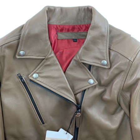  rosso ロッソ ダブルレザージャケット シープレザー ROL-13 ブラウン