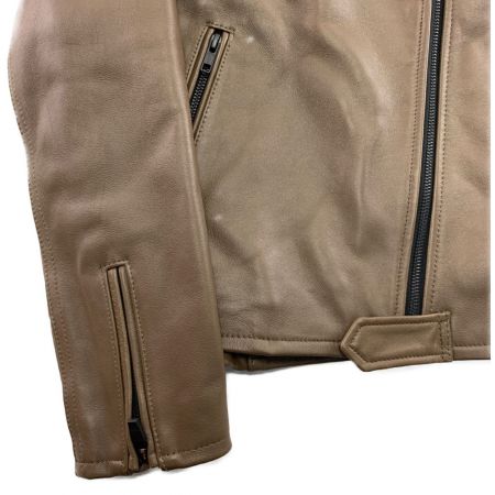  rosso ロッソ ダブルレザージャケット シープレザー ROL-13 ブラウン