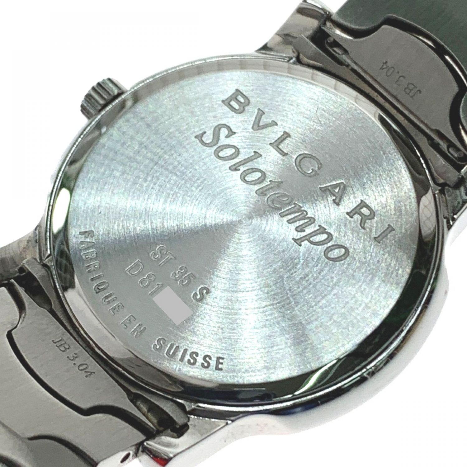 中古】 BVLGARI ブルガリ ソロテンポ メンズ腕時計 ST35S Bランク ...