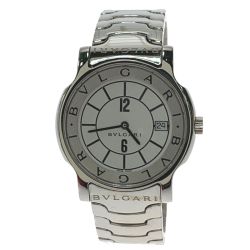 ▽▽ BVLGARI ブルガリ ソロテンポ　メンズ腕時計 ST35S Bランク