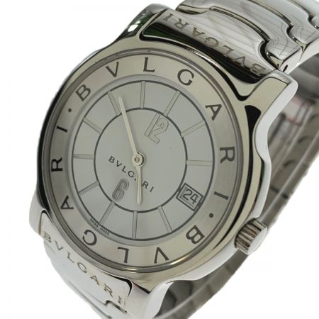 BVLGARI ブルガリ ソロテンポ　メンズ腕時計 ST35S