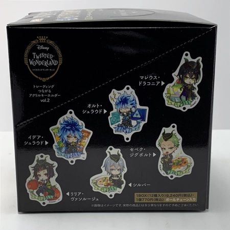  カミオジャパン ツイステッドワンダーランド　トレーディング つながるアクリルキーホルダー vol.2 BOX　全12種 未開封