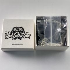  CAPCOM 戦国BASARA　徳川家康　シルバーネックレス 内袋未開封 Sランク
