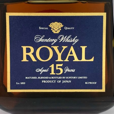 【北海道内限定発送】 ROYAL サントリーローヤル ROYAL ローヤル　プレミアム　ブルーラベル　700ml　箱付 未開栓