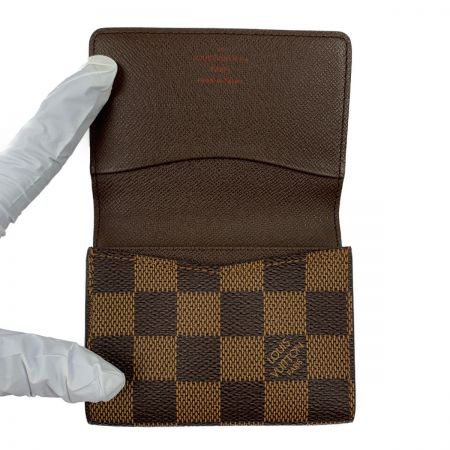  LOUIS VUITTON ルイヴィトン アンヴェロップ・カルト・ドゥ・ヴィジット　名刺入れ　カードケース N62920 ブラウン