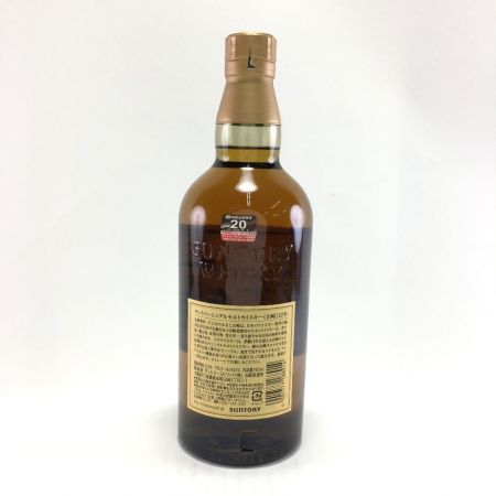 【北海道内限定発送】 YAMAZAKI 山崎/サントリー 12年　シングルモルト　700ml 未開栓