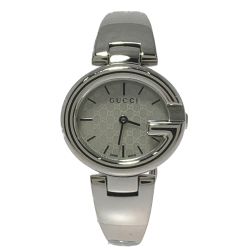 ▽▽ GUCCI グッチ レディース腕時計　バングルウォッチ　GGロゴ 134.5 Bランク