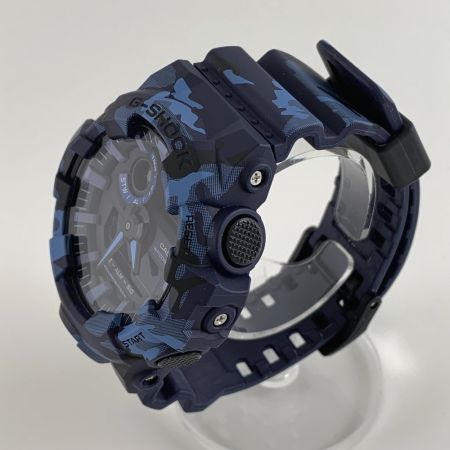  CASIO カシオ G-SHOCK　カモフラ柄　ブルー系 GA-700CM