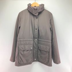 ▽▽ BURBERRY LONDON バーバリーロンドン  リバーシブル 中綿コート ポケッタブル FR028-726-55 40 ブラウン Bランク