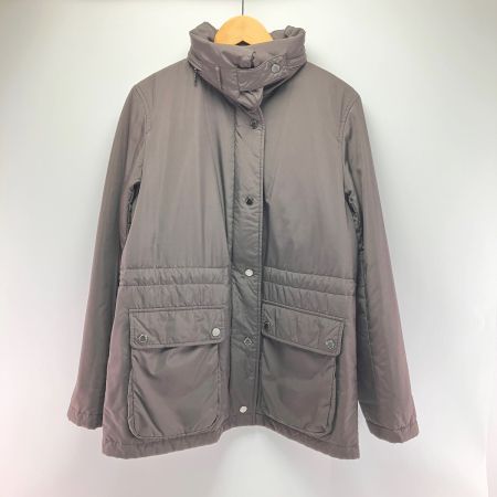  BURBERRY LONDON バーバリーロンドン  リバーシブル 中綿コート ポケッタブル FR028-726-55 40 ブラウン