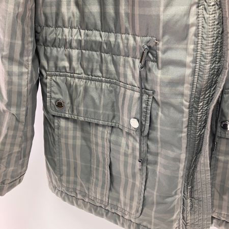  BURBERRY LONDON バーバリーロンドン  リバーシブル 中綿コート ポケッタブル FR028-726-55 40 ブラウン