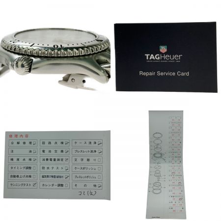  TAG HEUER タグホイヤー セル　デイト　クォーツ　メンズ腕時計 S99.006M