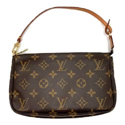 ▽▽ LOUIS VUITTON ルイヴィトン モノグラム　ポシェット・アクセソワール M51980 ブラウン Bランク