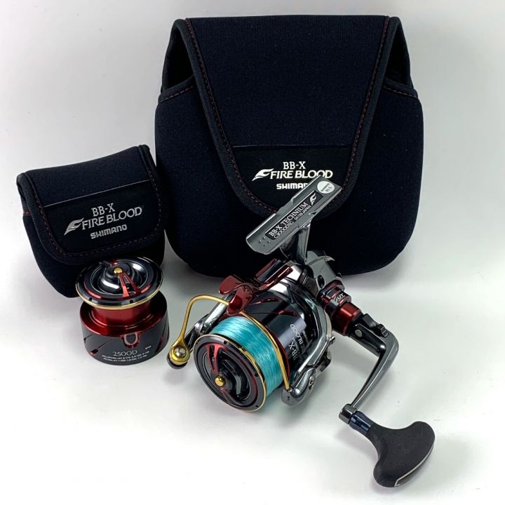 SHIMANO シマノ 19BB-X テクニウム ファイアブラッド C3000DXG S LEFT 左ハンドル BB-X TECHNIUM  C3000DXGSL スペアスプール付属｜中古｜なんでもリサイクルビッグバン