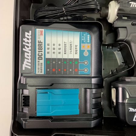 MAKITA マキタ 充電式インパクトドライバ　14.4V　6.0Ah　ブラック TD162DRGX