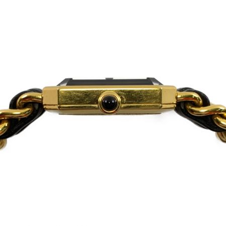  CHANEL シャネル プルミエール XL クォーツ ブラック文字盤