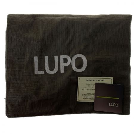  LUPO レザープリーツ　ハンドバッグ