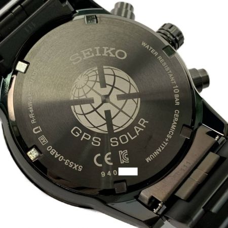 SEIKO セイコー ASTRON アストロン　5Xシリーズ　デュアルタイム SBXC037/5X53-0AB0