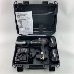 ▽▽ KYOCERA キョウセラ 充電式ドライバドリル　18V　5,000mAh DD181L5 Sランク