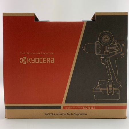  KYOCERA キョウセラ 充電式ドライバドリル　18V　5,000mAh DD181L5