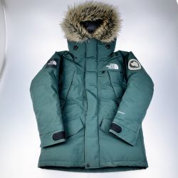 ▽▽ THE NORTH FACE ザノースフェイス アンタークティカ パーカー フーデッド ダウンジャケット M ND91807 グリーン Bランク