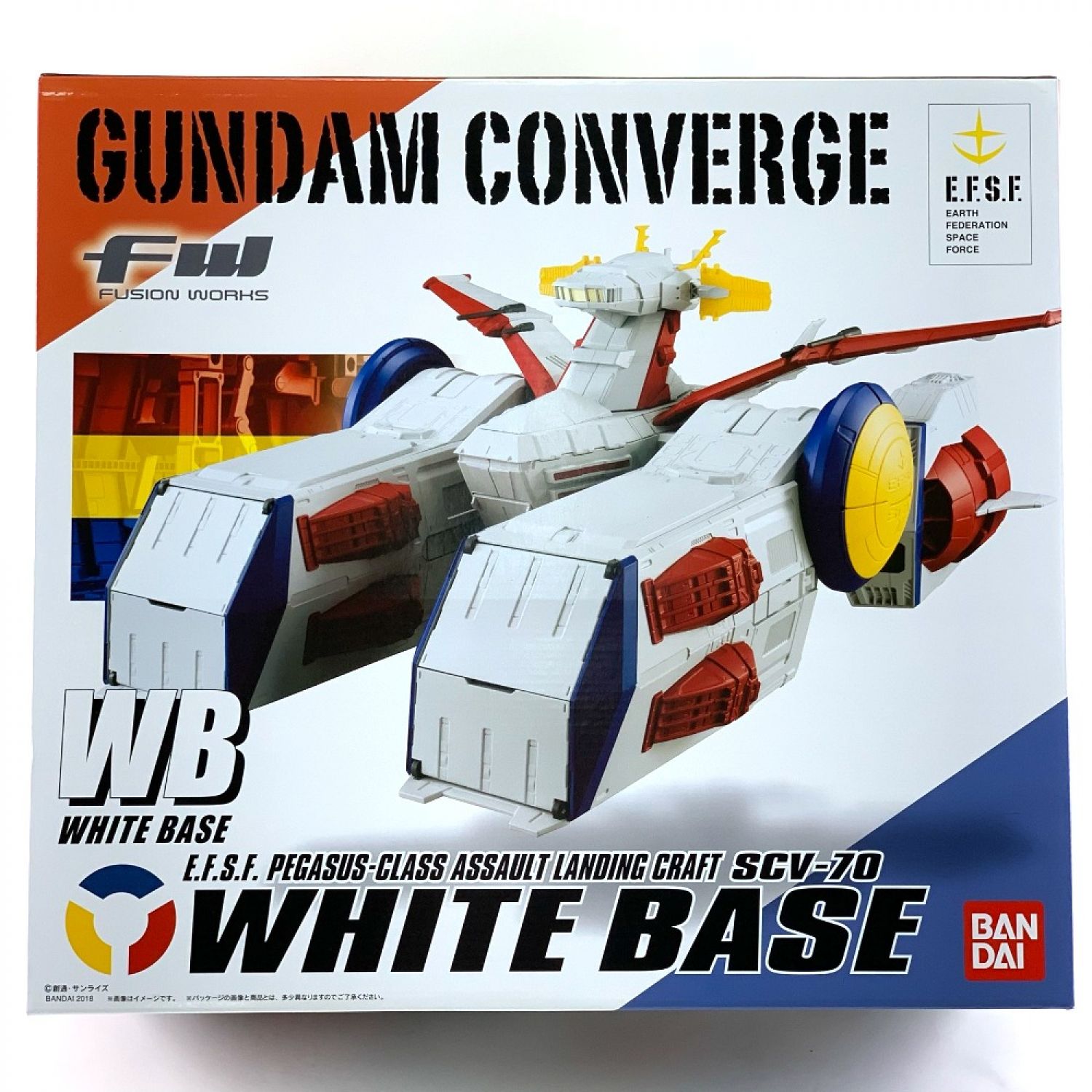 中古】 BANDAI バンダイ FWガンダム コンバージ ホワイトベース&V作戦