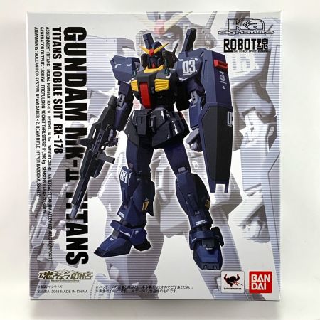  BANDAI バンダイ ROBOT魂 ロボット魂　Ka signature　ガンダムMk-II ティターンズ仕様