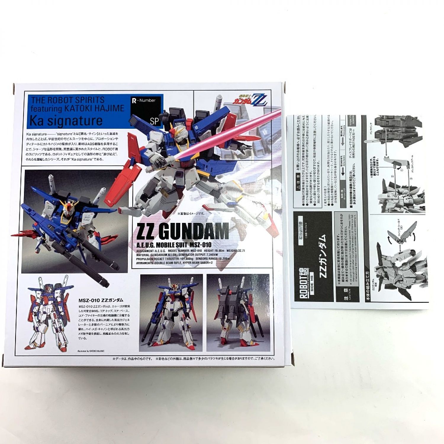 中古】 バンダイスピリッツ ROBOT魂 ロボット魂 Ka signature ZZ