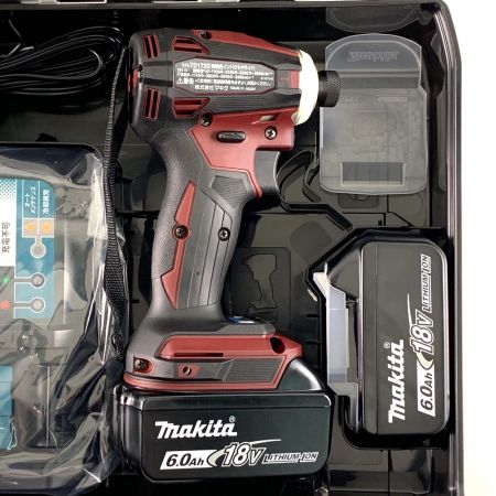  MAKITA マキタ 充電式インパクトドライバ　18V　6.0Ah TD172DGXAR オーセンティックレッド